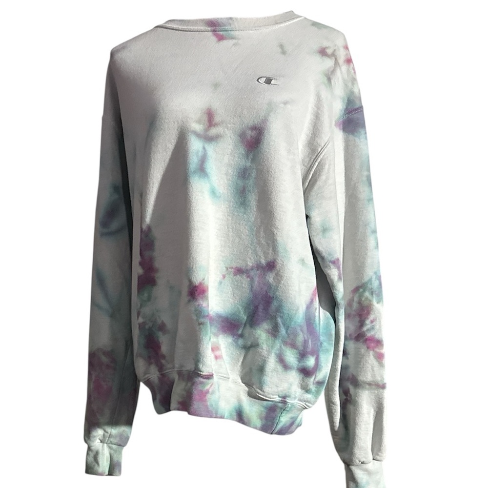 Champion Pastel Tie-Dye Women's Sweater